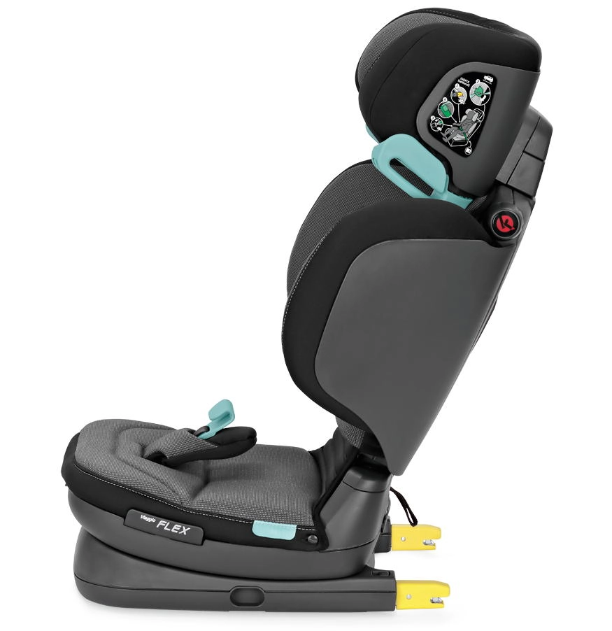 Автокресло Peg Perego Viaggio 2-3 Flex Crystal Black New 5ni7mi556vyj03wlb5n8rkr3mlioapdi