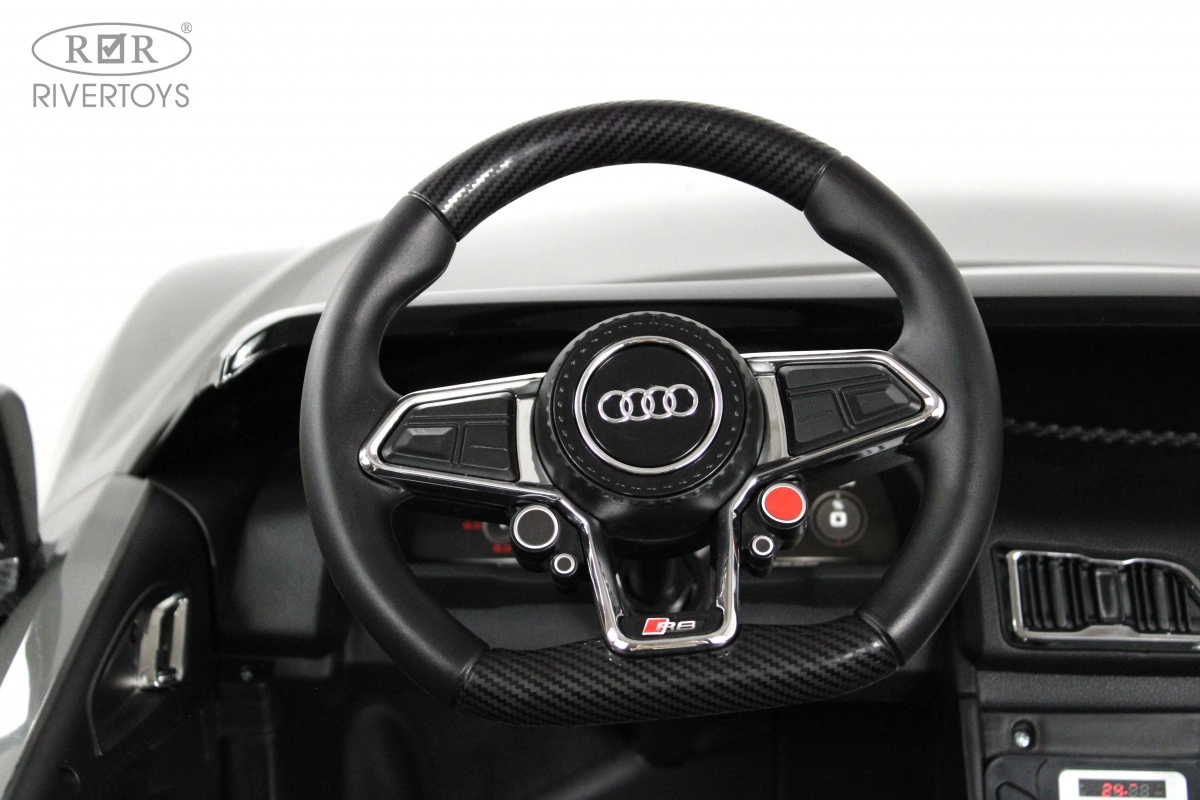 Детский электромобиль RiverToys AUDI R8 M333MM серый i9pljxvxpnw97xrtjj2jpanr5amo4b60