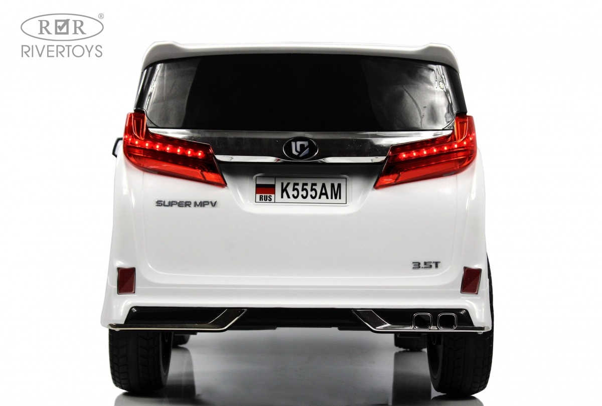 Детский электромобиль RiverToys K555AM белый ave1p6u8kn6nvr4kwdyblzeo8jy2pmvg