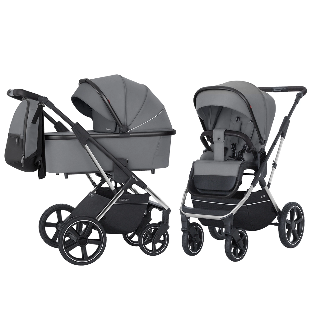 Коляска 2 в 1 Carrello Aurora CRL-6505 Carbon Grey CHROME eebafb79ebb8f06c61e739ae864c4de3