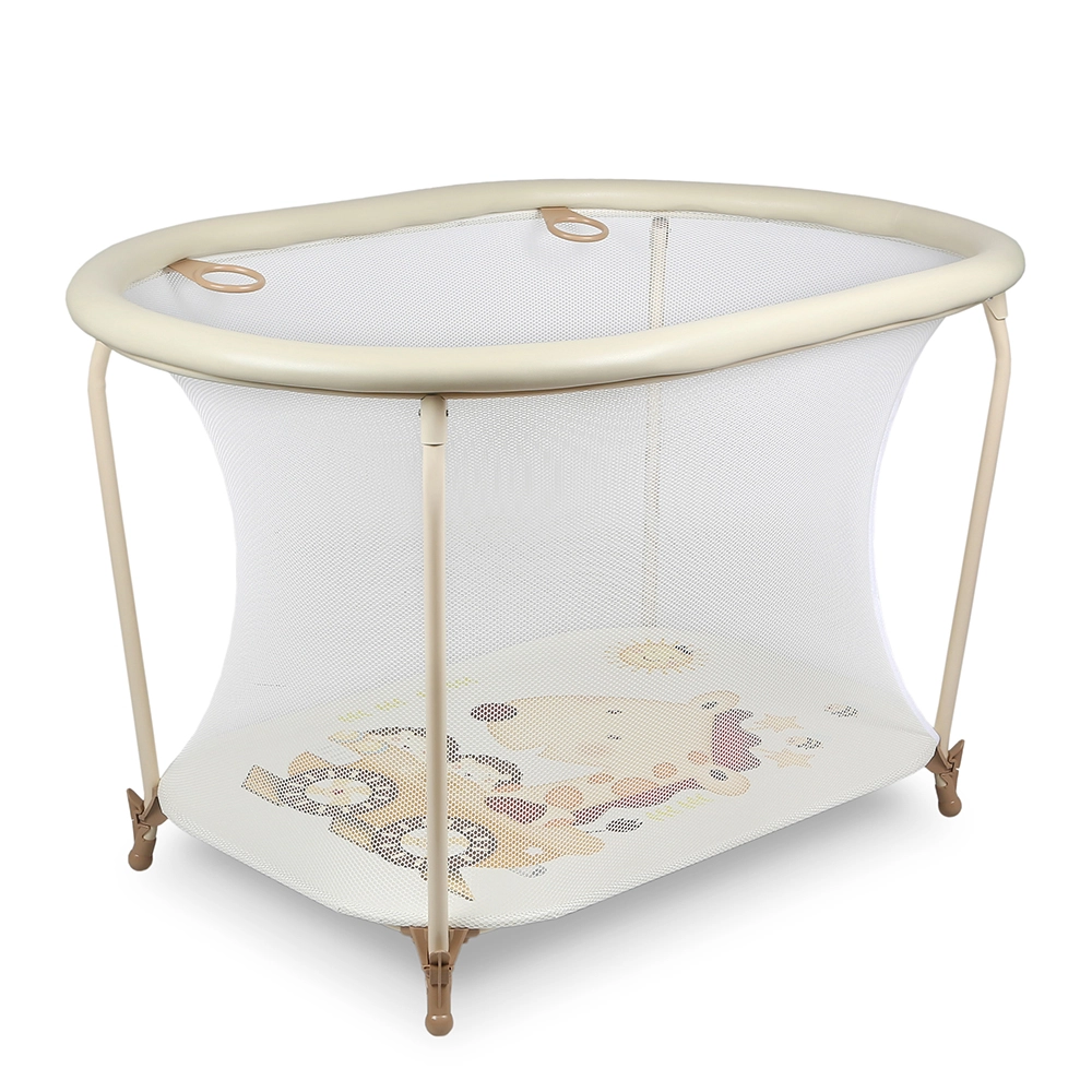 Манеж детский Globex Овал NEW бежевый арт.110801 108133619-manezh-detskii-globex-oval-new-bezhevii-art110801