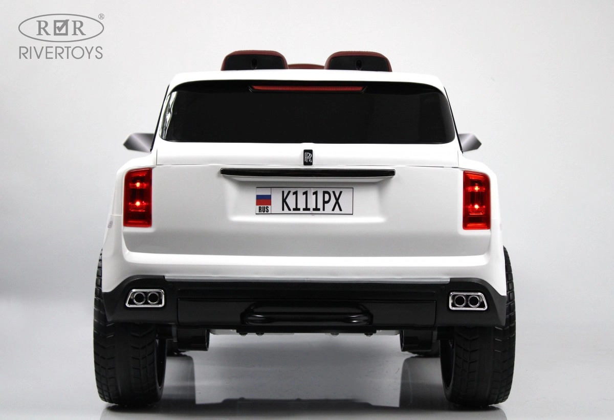 Детский электромобиль RiverToys K111PX белый 7j2qu2no6dzqhofz41wgrfwaf7d9l1bj