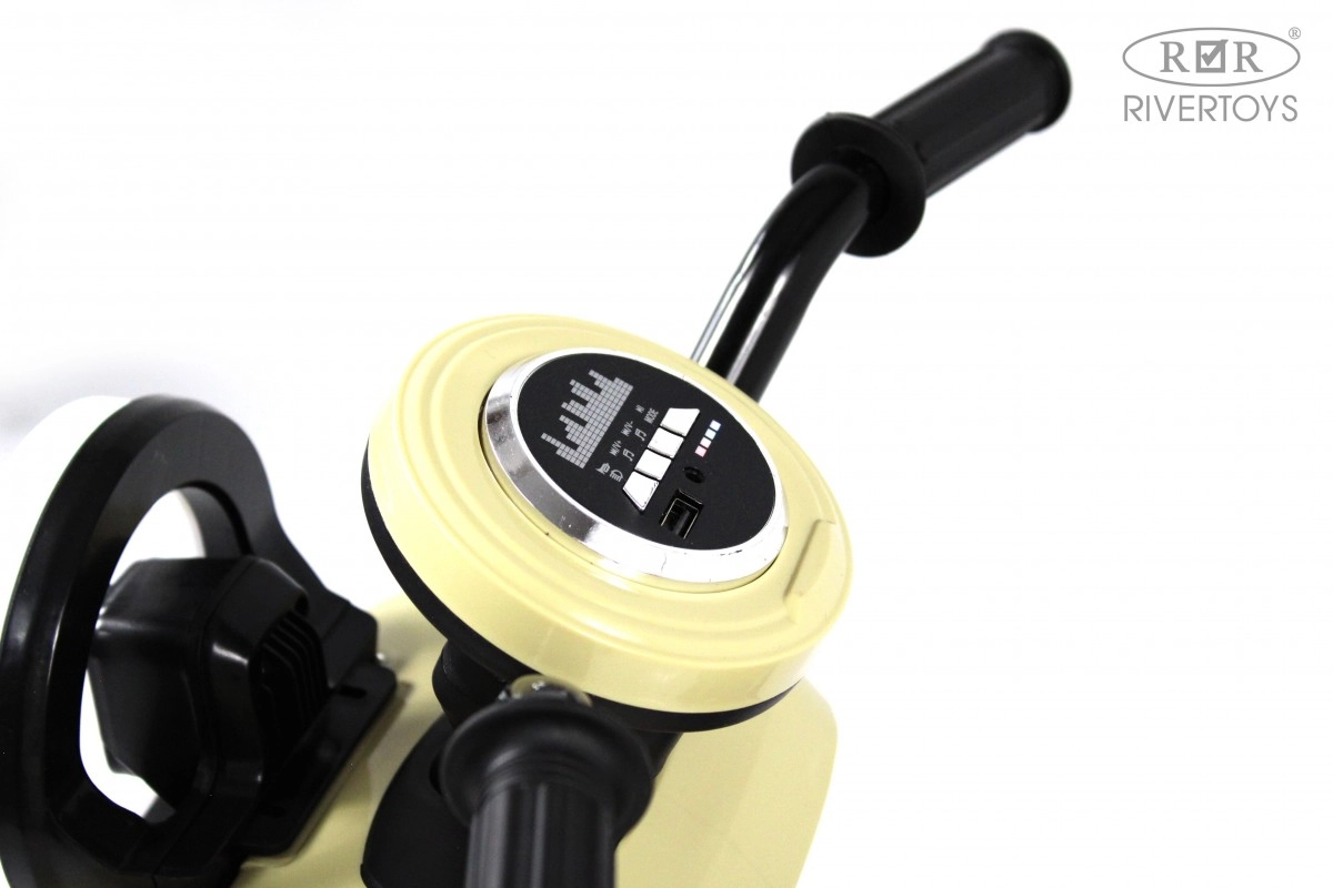 Детский электромобиль RiverToys G888GG молочный 3dgnq4v7juldfp3yejs1kib7gpwe0ncf