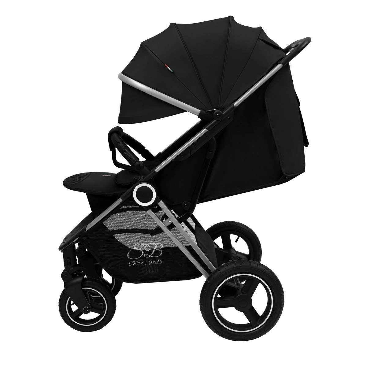 Прогулочная коляска Sweet Baby Suburban Air Light Black q7vm29c21rk27iisdplov601antdnhgj