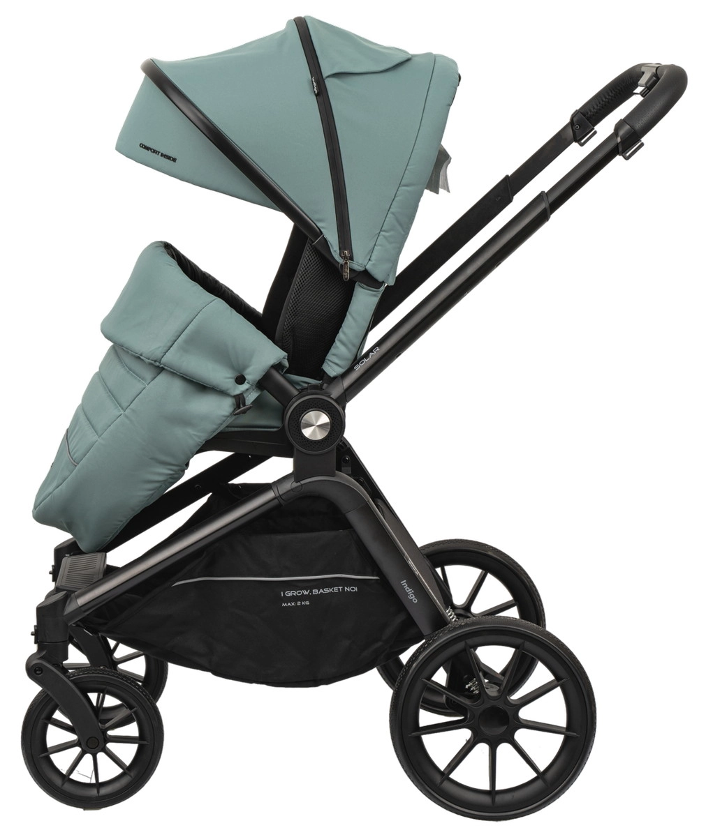 Детская коляска Indigo Solar 2 в 1 зеленый t3zohlesarr8smmb3pixnjohr8swmdrj