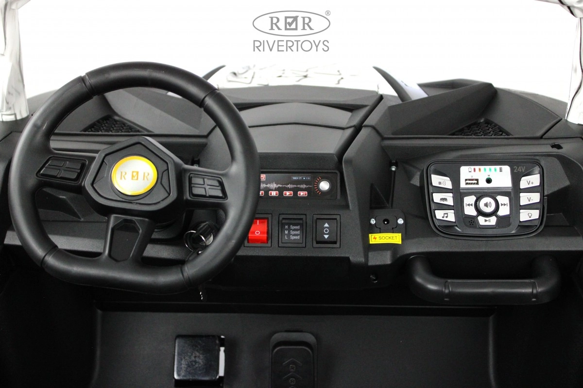 Детский электромобиль RiverToys M222MM белый 72z4i83l50yiz5tlaaiukhsmi7toovwi