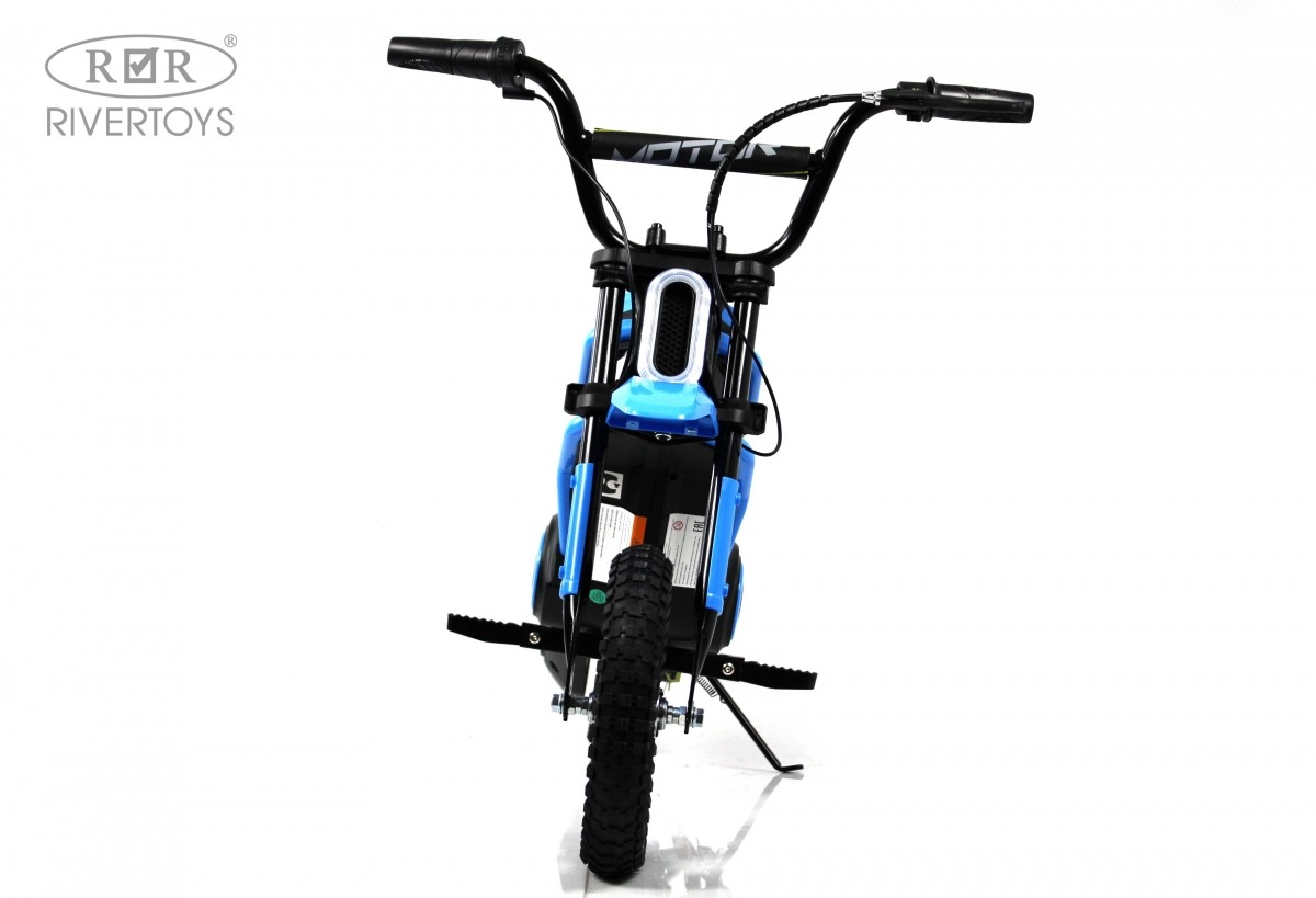 Детский электромотоцикл RiverToys A005AA MOTO синий 6bhnaykb93kykywwe99eed0jiaasviiv