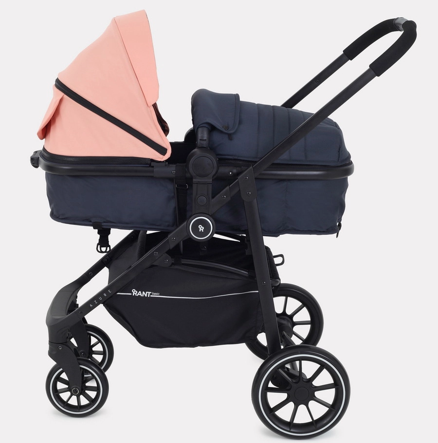 Детская коляска трансформер Rant basic Azure Coral poad7e2s3x491ati0k3x82gfzzg7c725