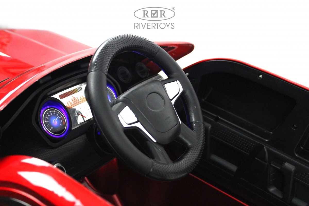 Детский электромобиль RiverToys М444БХ красный глянец 6lsw13ao94hd32zr7fj4gayt027uvn7h