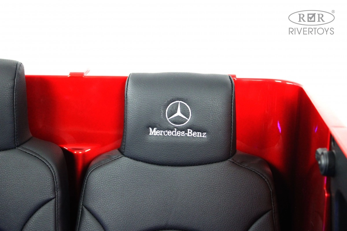 Детский электромобиль RiverToys Mercedes-AMG G63 G111GG красный глянец 0rrrec5dj1s8aa7usps42pdtsc182ow3