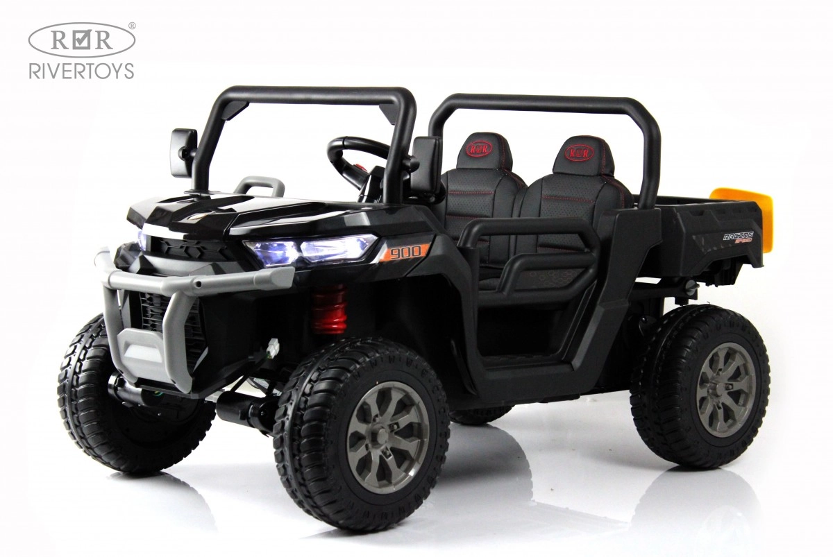Детский электромобиль RiverToys H005HH черный ci4ktcoltw2tv241em3scxzgdpeft3gj