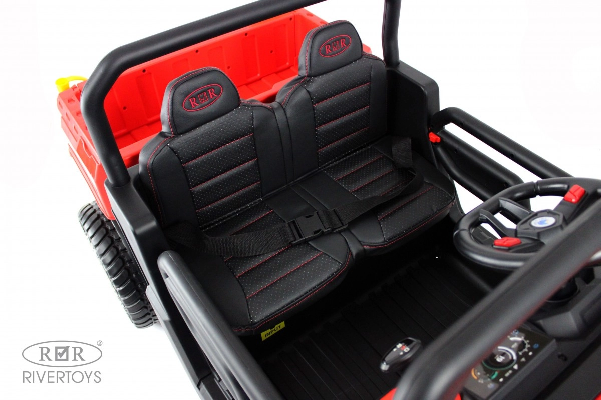 Детский электромобиль RiverToys H005HH красный i2qjsvjlxecbfz88qeq1le9zeadxwo85