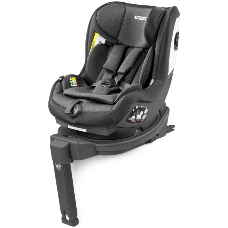 Автокресло Peg Perego Viaggio Giro (9-18 кг) с базой 360 Isofix (Crystal Black)