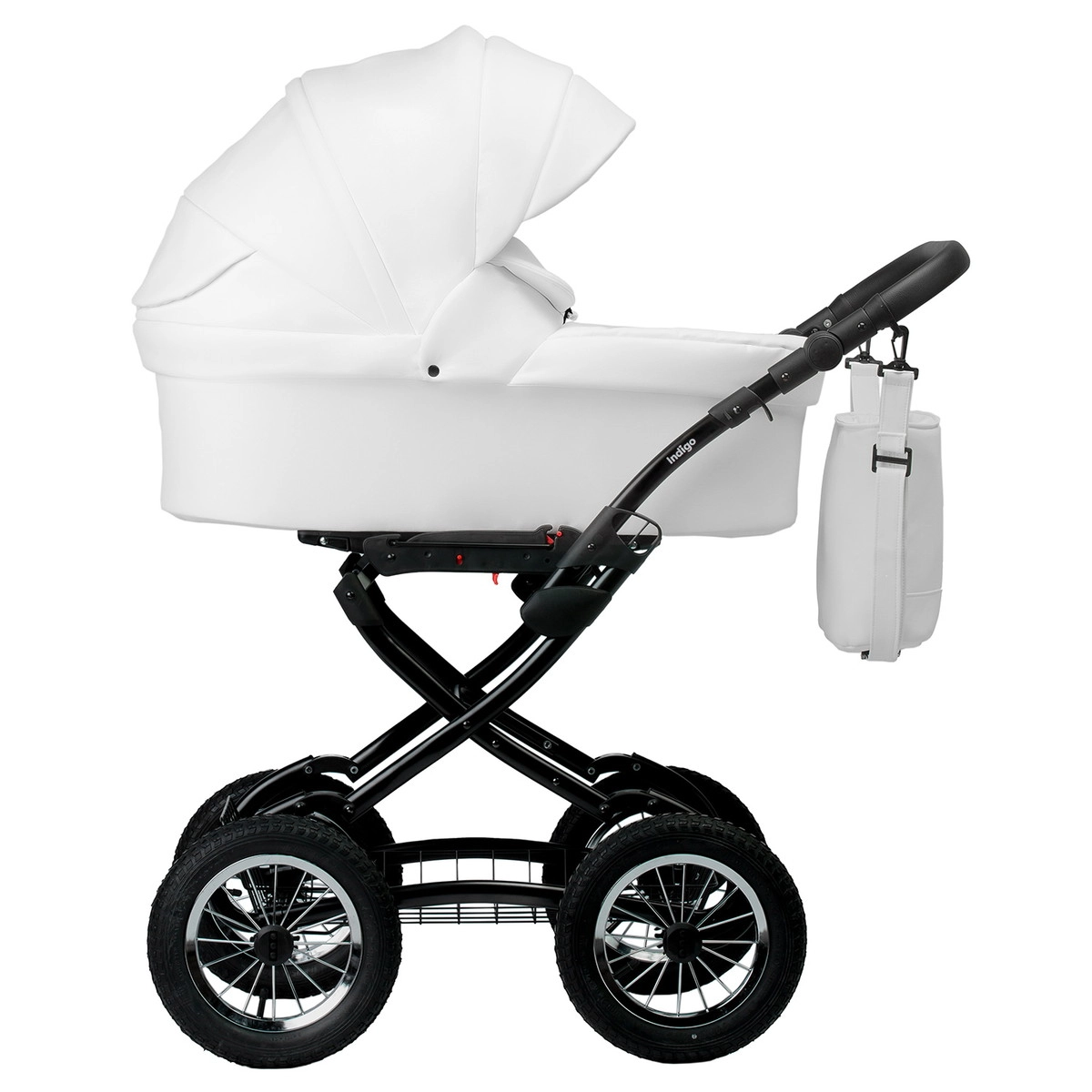 Коляска 2 в 1 Indigo BARBARA ECO Classic белая кожа l8tb8mtztvz7qus7t68b3rscgg8fvf2r