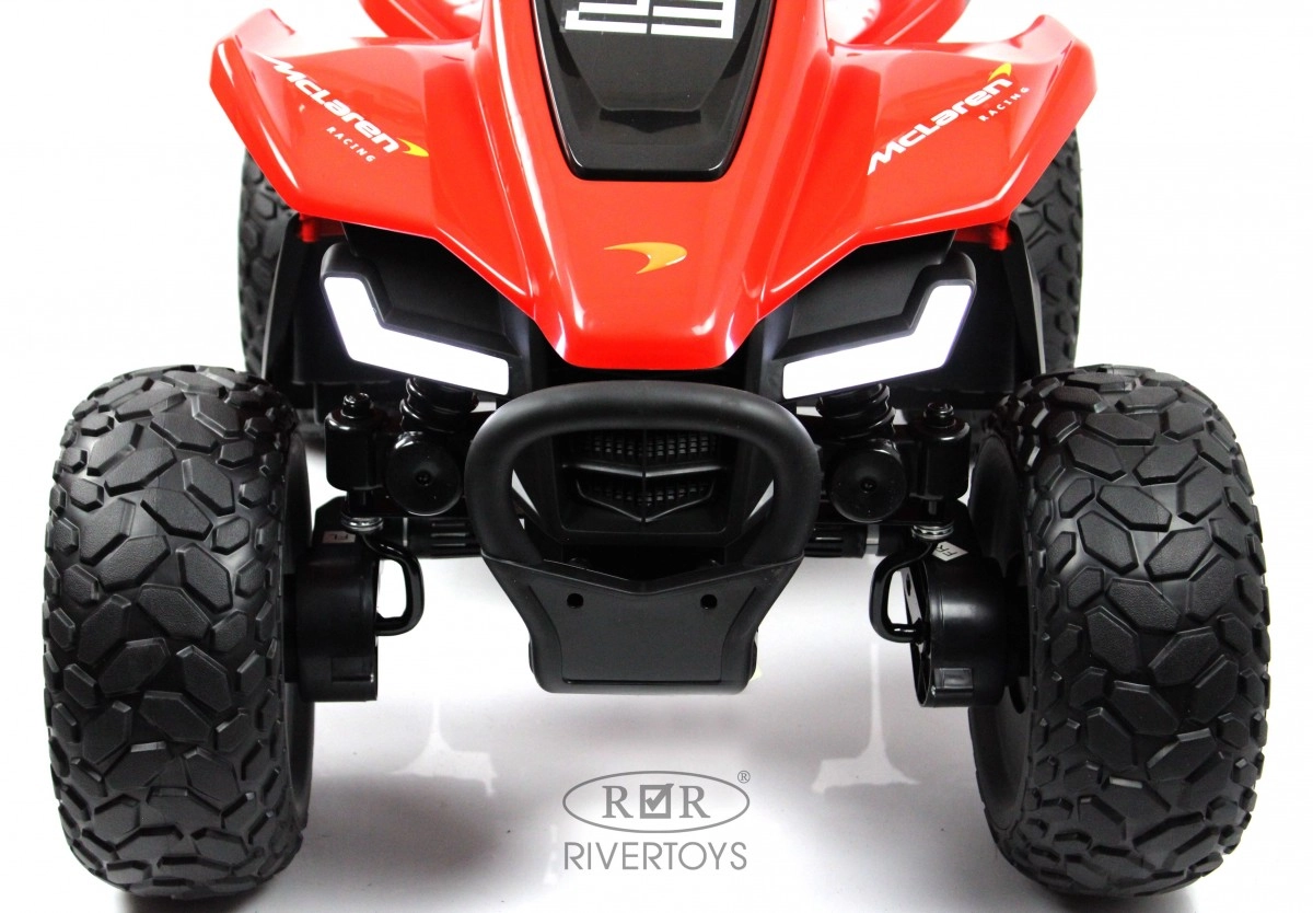 Детский электроквадроцикл RiverToys McLaren JL212 P111BP красный ctai63ee20tdryq9yk3otzqojiz2m808