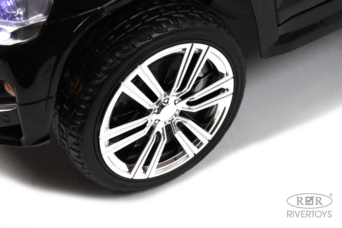 Детский электромобиль RiverToys М555БХ черный глянец wo16p07bmnz0vmzox5ol0mvm9fcz8arp