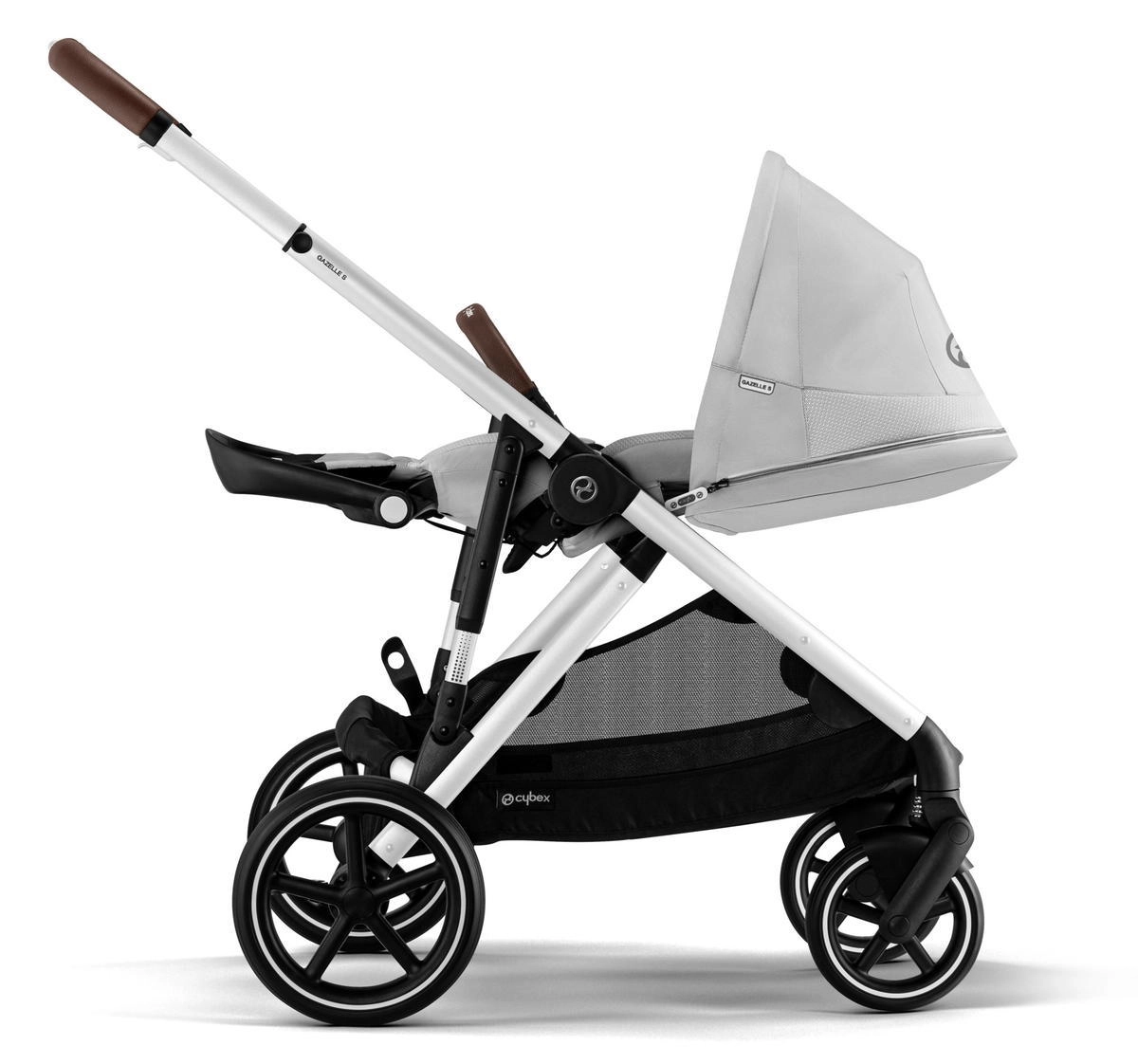 Прогулочная коляска Cybex Gazelle S SLV Lava Grey с корзиной 9z092aoklwn3k4z6k5muscrjivlvusbp