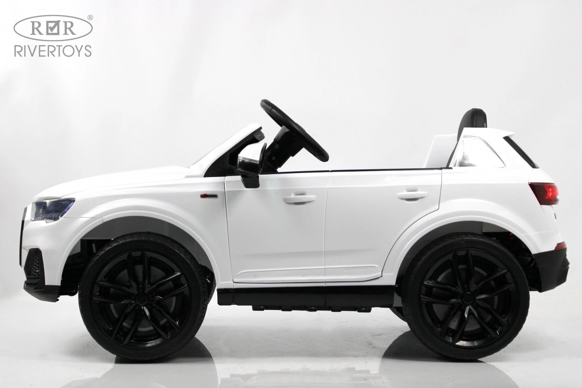 Детский электромобиль RiverToys AUDI Q7 HL678 белый 73obrd8seffz3b5pfvxfch23t91x2jdm
