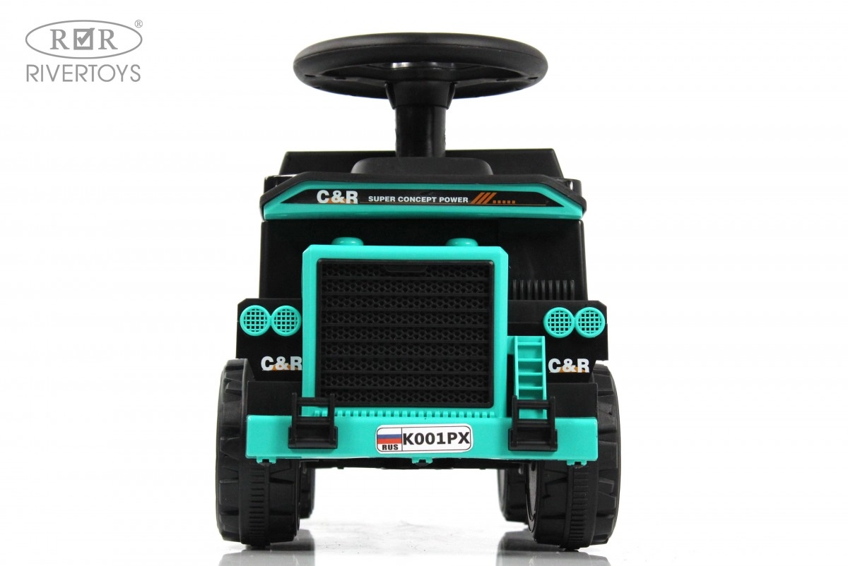 Детский толокар RiverToys K001PX зеленый wpol1jynisorl3vly42pdum4t8exnbaf