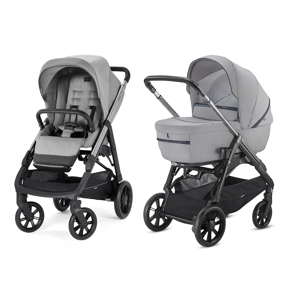 Коляска 2 в 1 Inglesina Aptica System Duo Silk Grey/Black 90c5d08f0bc58964a2d4779f38300182