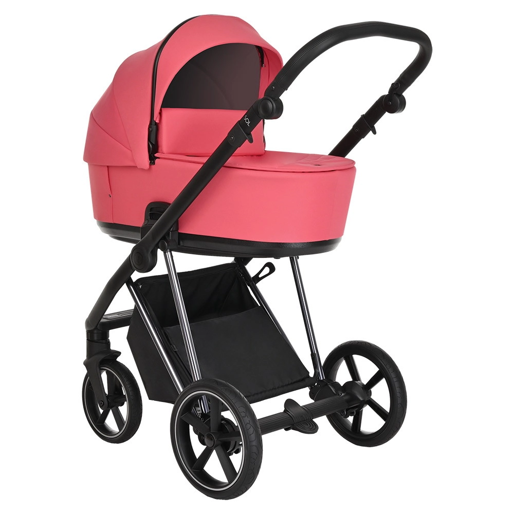 Коляска 2 в 1 Roan Sol Luxury Viva Magenta/Nikiel/руч.Черный ubr2m3z05wlnnpt7c7zt14kdc64lzrur