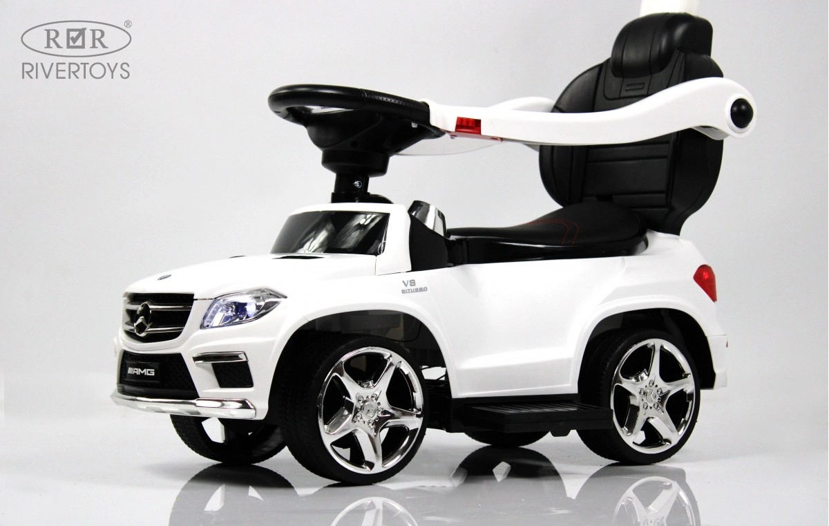 Детская каталка RiverToys Mercedes-Benz GL63 A888AA-H белый 6g2pv10jtki97uymnvvgrhi4gfyms7h9