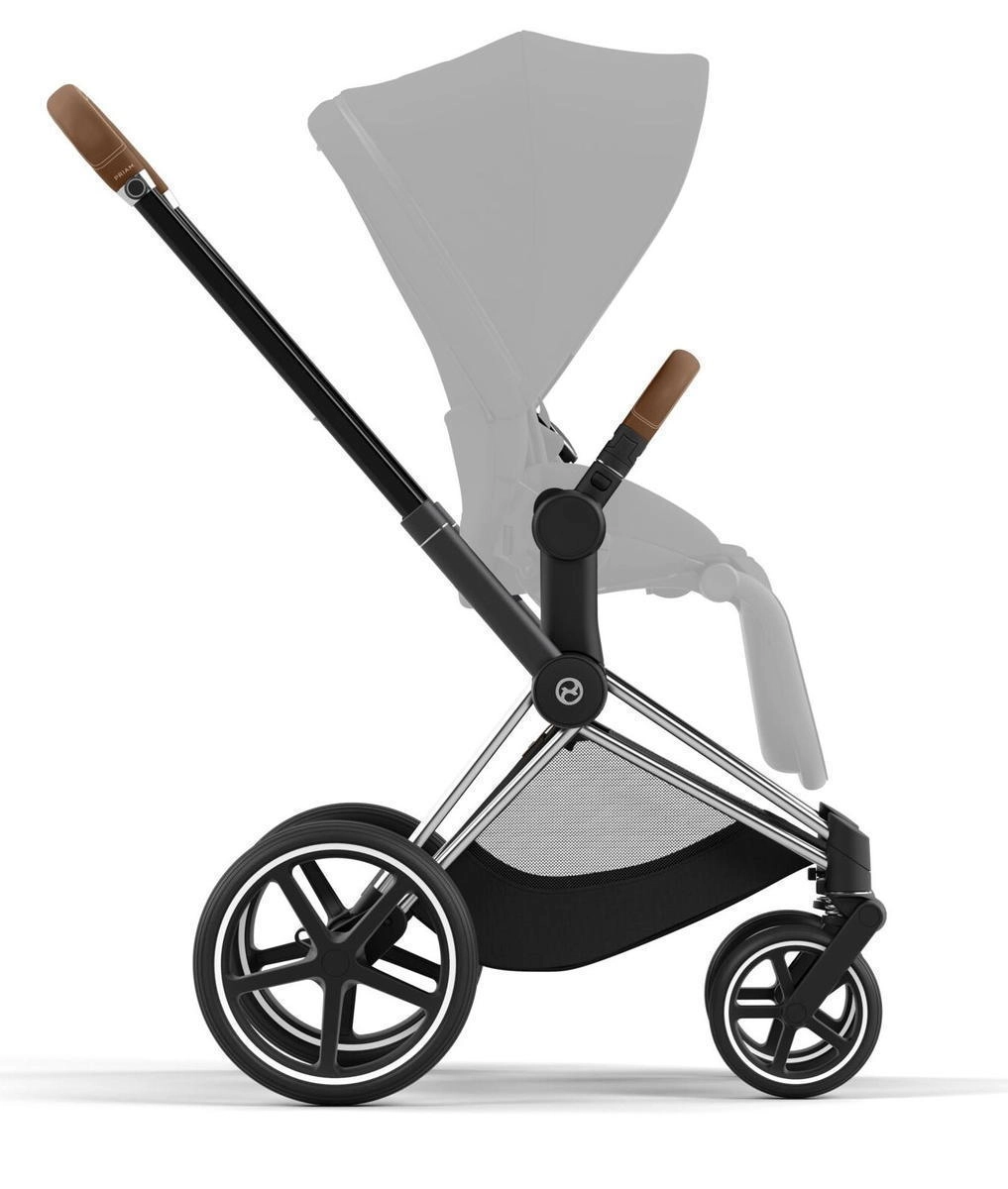 Коляска 2 в 1 Cybex Priam IV (шасси Chrome Brown) Leaf Green 170z7qm203wjnuw0h7g2wkfa6p4x2lij