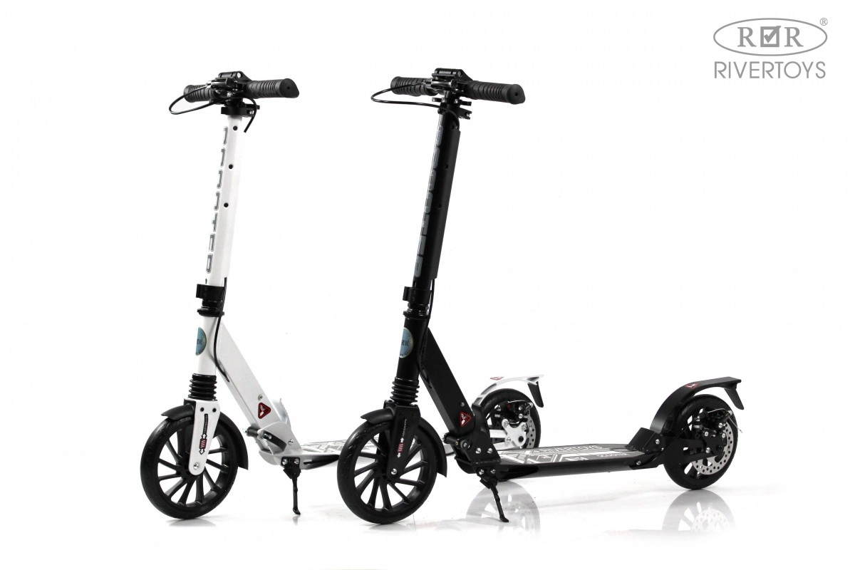 Детский самокат RiverToys HB-A7 черный m5j76z5c8ivqnswsu9426jb385w9d6p5