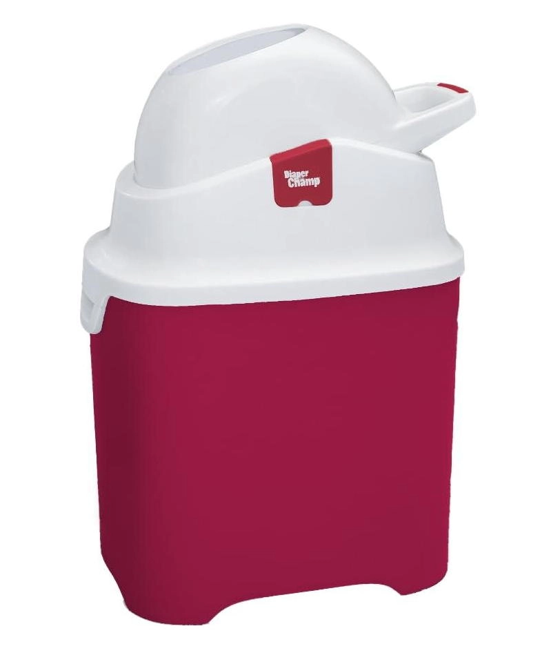 Накопитель-утилизатор для использованных подгузников Diaper Champ One (Cherry красный)