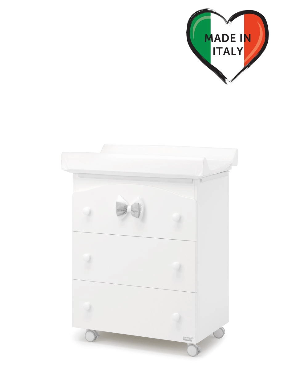 Пеленальный комод Erbesi Lilli Белый e34mp78wnjjakgod24l7kiftoman2z50
