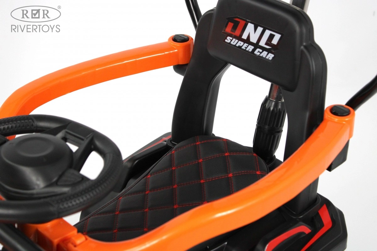 Детский электромобиль RiverToys G005GG оранжевый j850y3hc0yicjmm9l4le8d346q4nfo2y