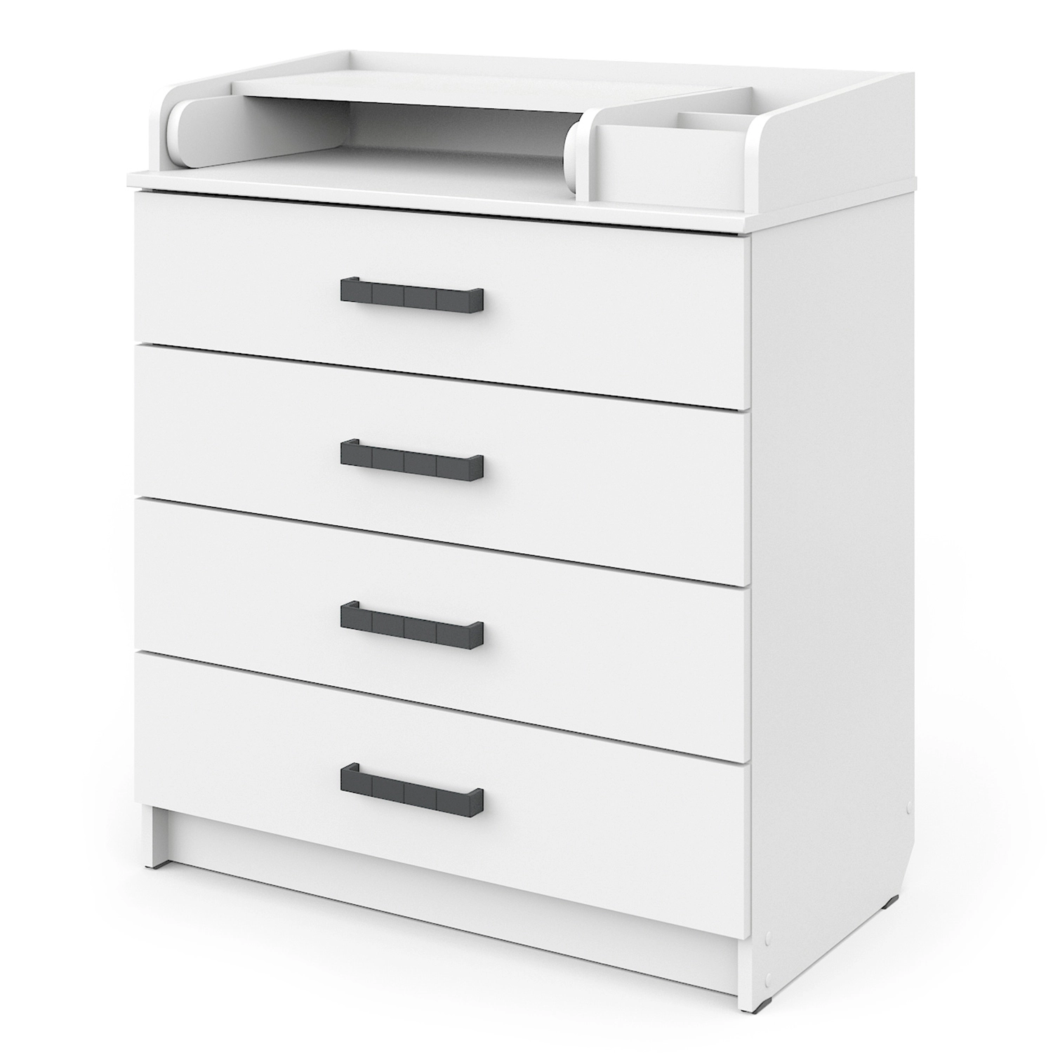 Комод АТОН Сириус-2 MARVIN 804 ЛДСП с шариковыми направляющими белая аляска 108133793-komod-aton-sirius-2-marvin-804-ldsp-s-sharikovimi-napravlyayushi