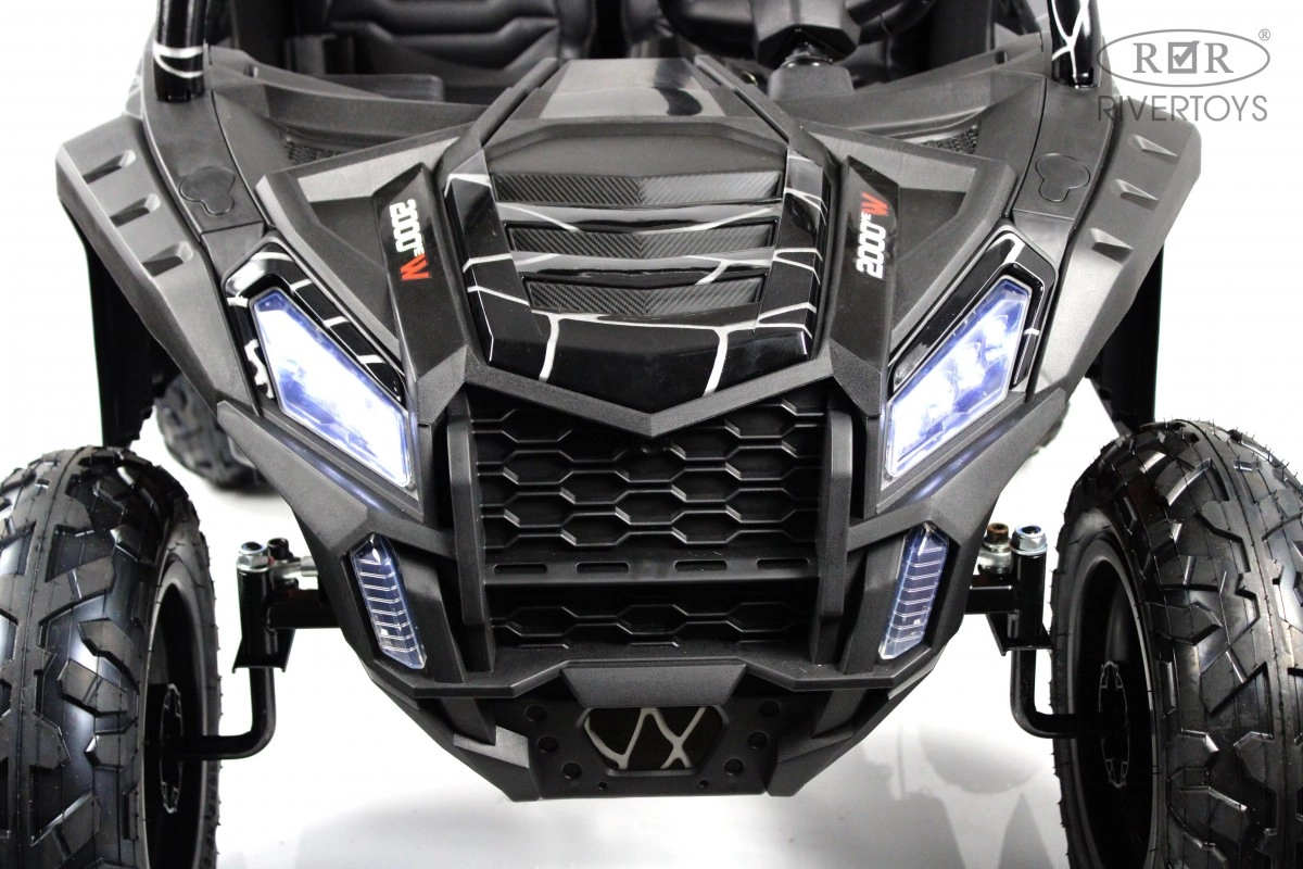 Детский электромобиль RiverToys M222MM черный rr3eyq77egznx6ua1z074wzphbc0rebn