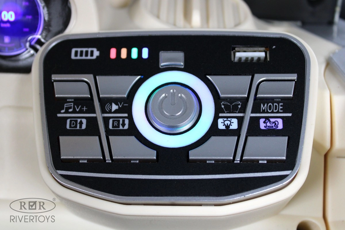 Детский электромобиль RiverToys X005XX красно-серебристый 9kt7k2z3xhvqj9it2gft04y6rm007yqy