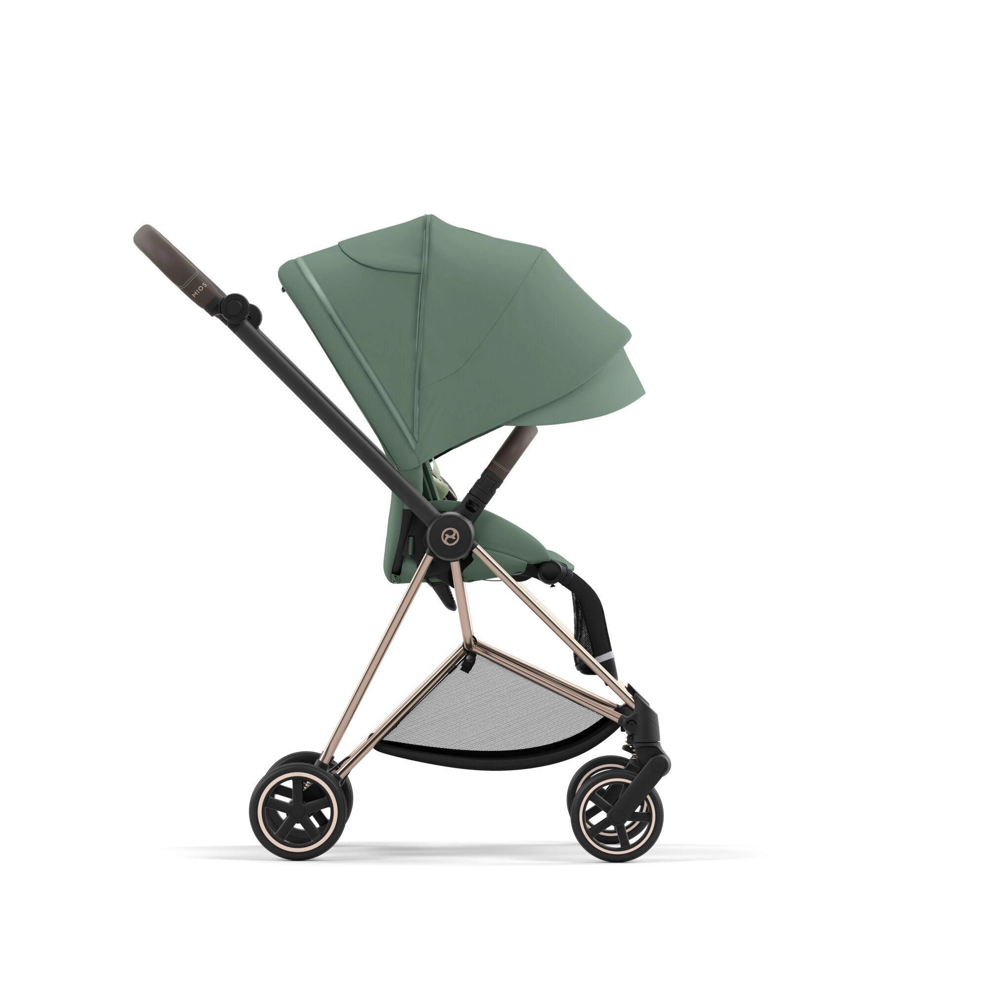 Cybex Mios V3 прогулочная коляска Leaf Green, Rose Gold доп