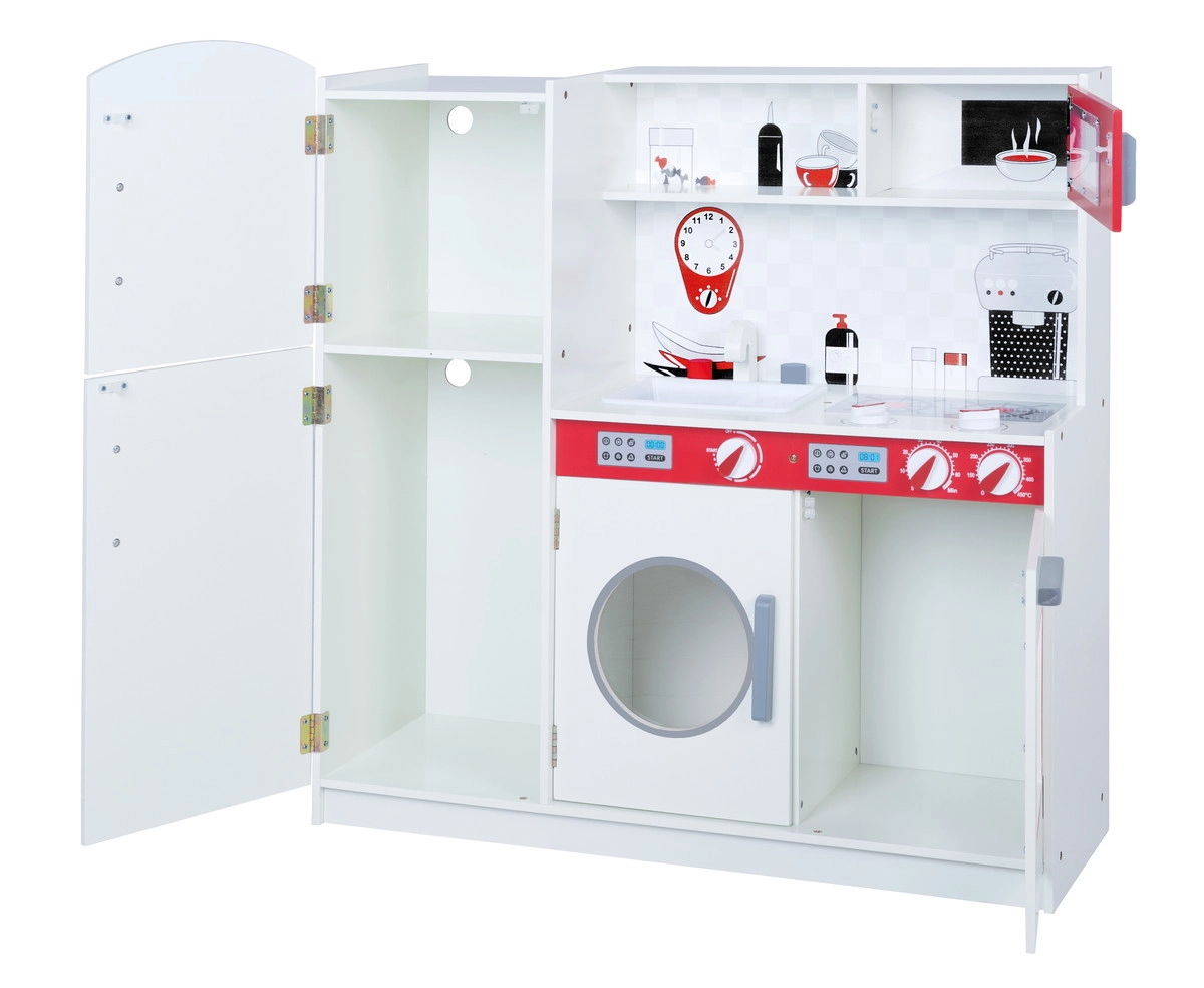 Большая детская игровая кухня ROBA белый/красный y8m689xzo50k7hcfnqucocj6smla9ki9