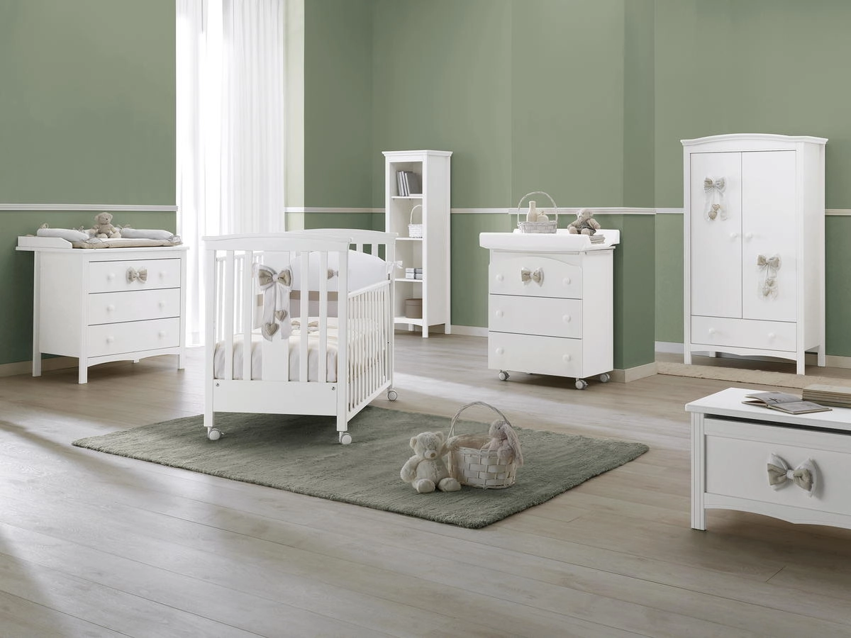 Детская кроватка Erbesi Lilli белый ddrl6s5wqprh88ned2yw8asl1tk2eluu