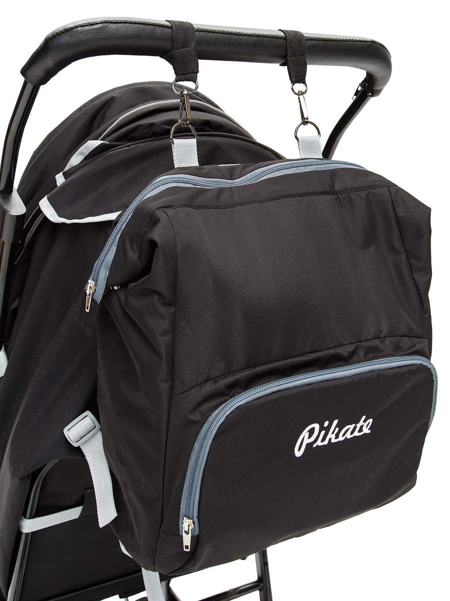 Санки-коляска Pikate Onyx чёрный n7a53wfp2l7ayfgvvnvpwxyec7jhpegg