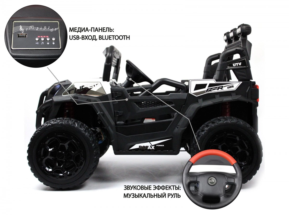 Детский электромобиль RiverToys C111CC белый lnv7ckfqza2nldzo1op4aqs2cf5xmehl