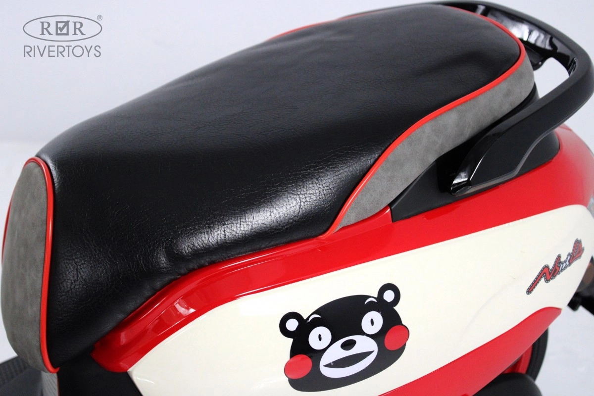 Детский электромотоцикл RiverToys Z555ZZ бежево-красный e4p3drjvnem1l0zkdahtrp0b8bupw306