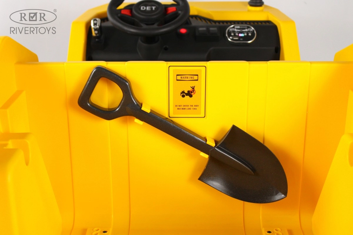 Детский электромобиль RiverToys K111AM жёлтый 2taj3003wtllo39xcgdusxz6n32f7zbt