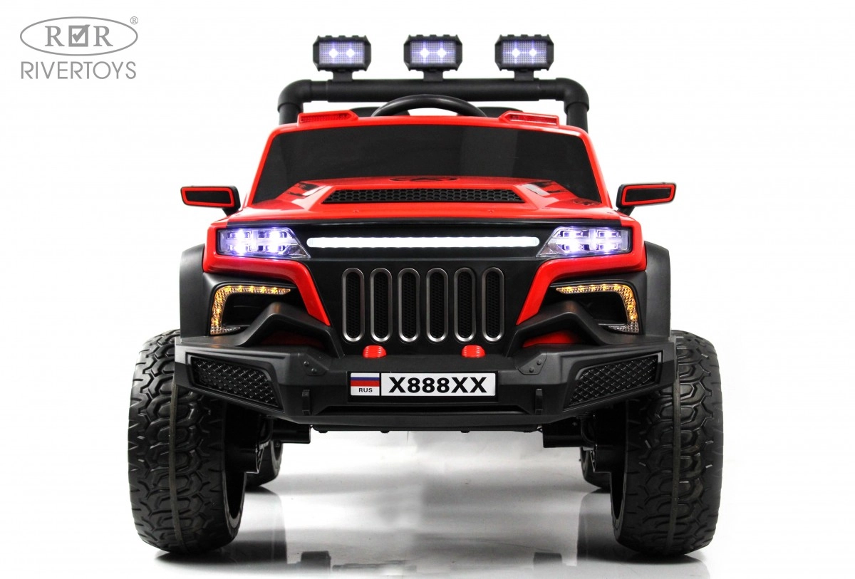 Детский электромобиль RiverToys X888XX красный aduhkozn7mcap4orf7x7nxcgxt2ciwkm