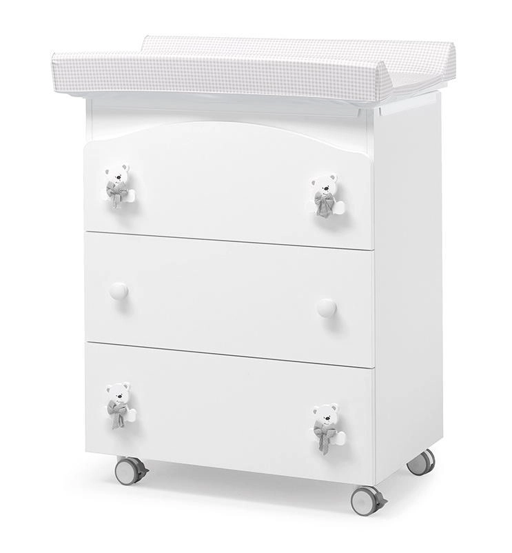 Пеленальный комод Erbesi Tato Белый/Серый il528u2by1jap13pth0hldmih6s7zatm