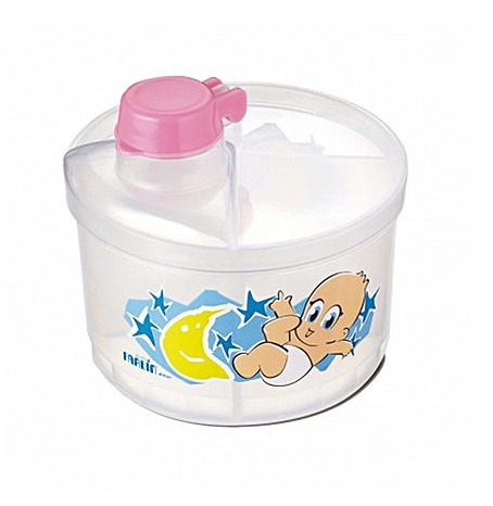 Контейнер для хранения смеси Farlin, с дозатором Розовый 108101039-konteiner-dlya-hraneniya-smesi-farlin-s-dozatorom-rozovii