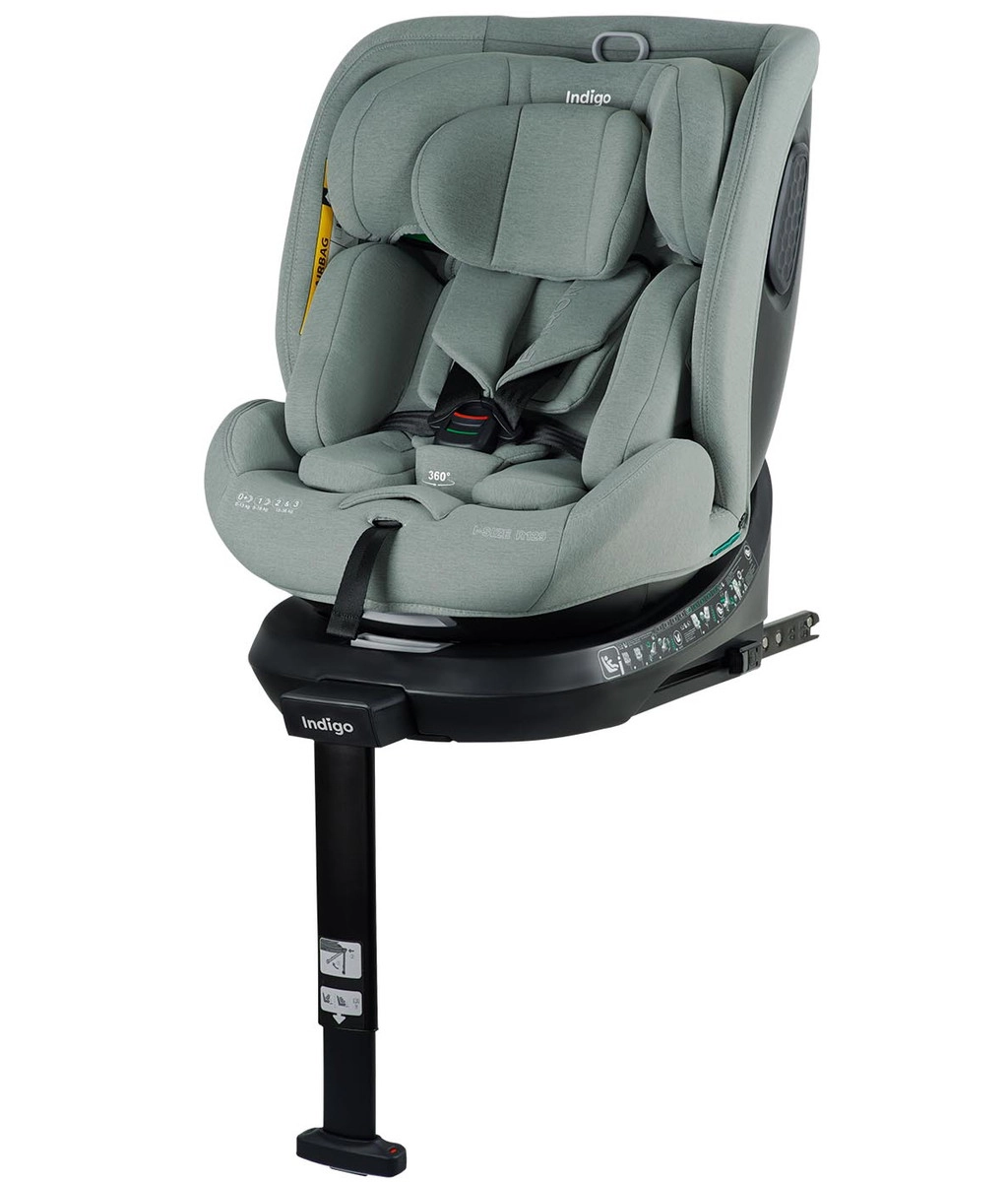 Автокресло Indigo E-TRON ISOFIX I-SIZE (зелёный)