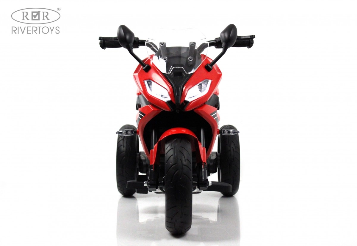 Детский электротрицикл RiverToys Z333ZZ красный ss5an4hykghu41m2mgawxpv6ctfua3ug
