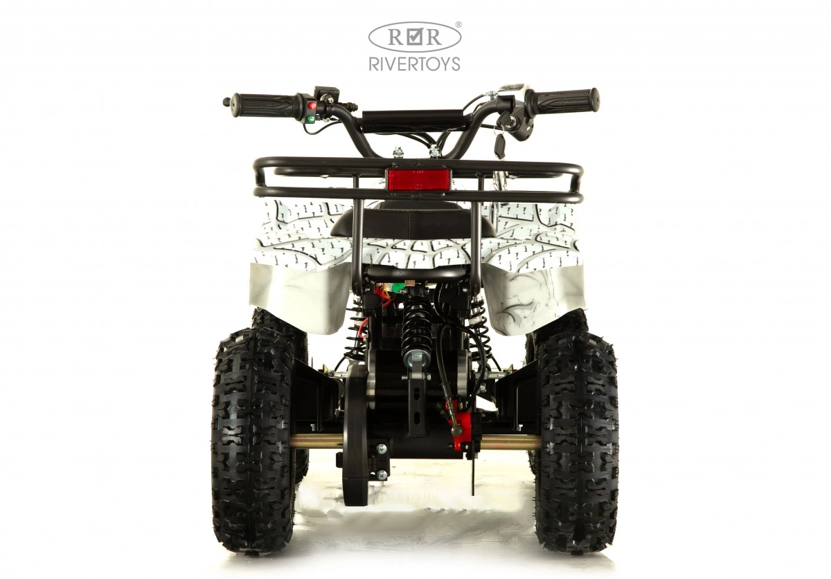 Детский электроквадроцикл RiverToys TIKI белый спайдер pcsl6i0cw7e6kd0zqnwwuu6llrj36rak