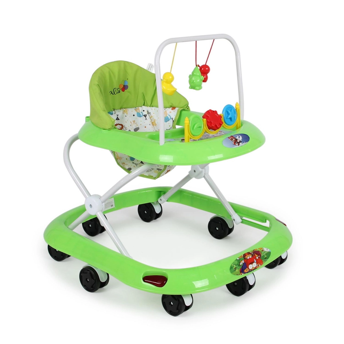 Детские ходунки Alis Весело шагать С зеленый nid7b57bwn2y8yd1vd5fcp3j3p2w55a3