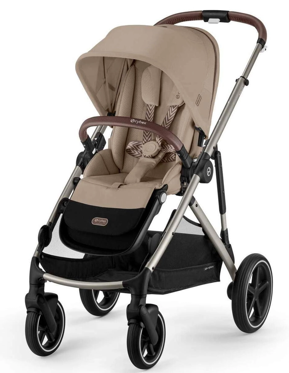 Прогулочная коляска Cybex Gazelle S TPE Almond Beige доп