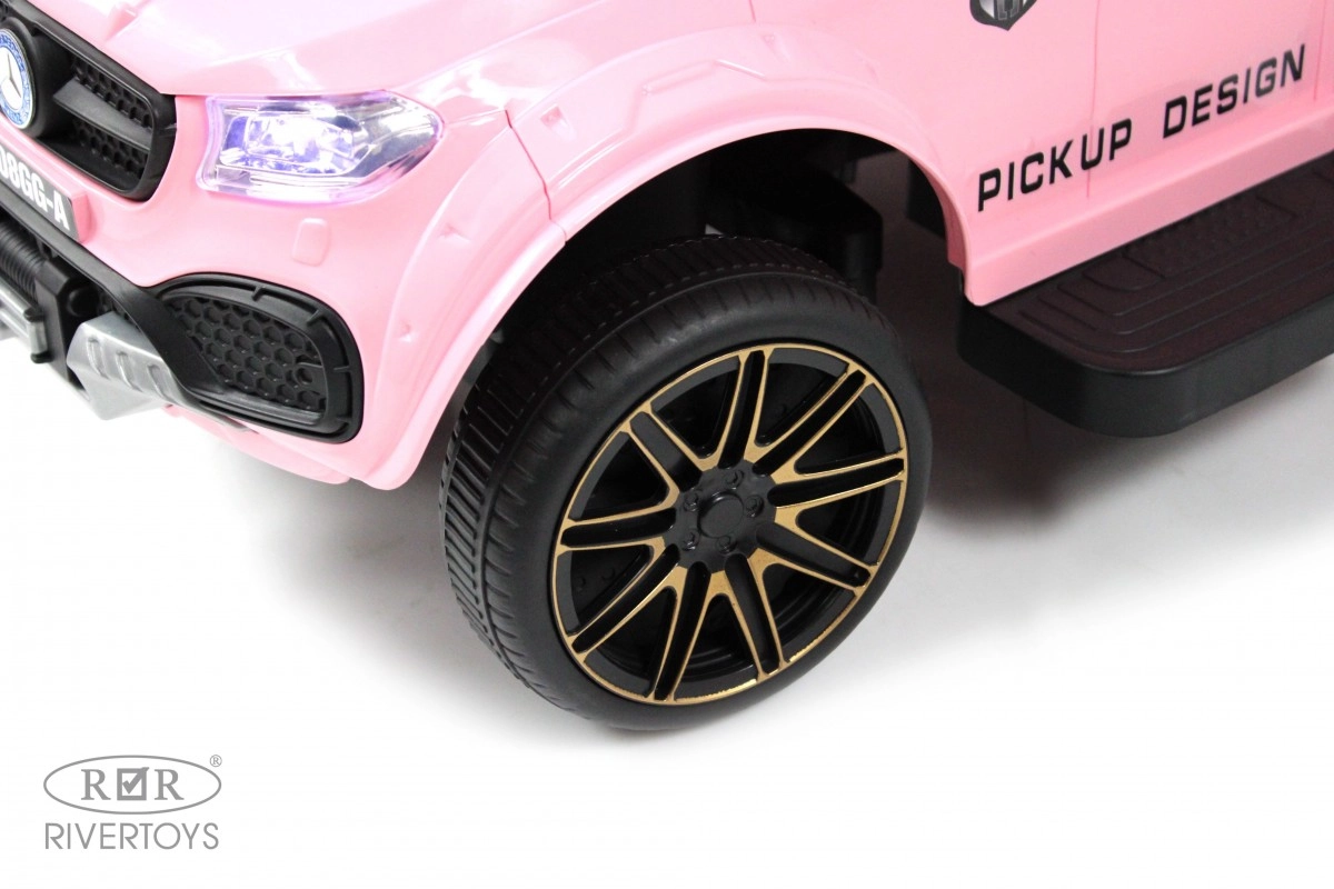 Детский электромобиль RiverToys G008GG-A розовый tyr1fksz59u89ou98gm1s4zqs7zvo1zw